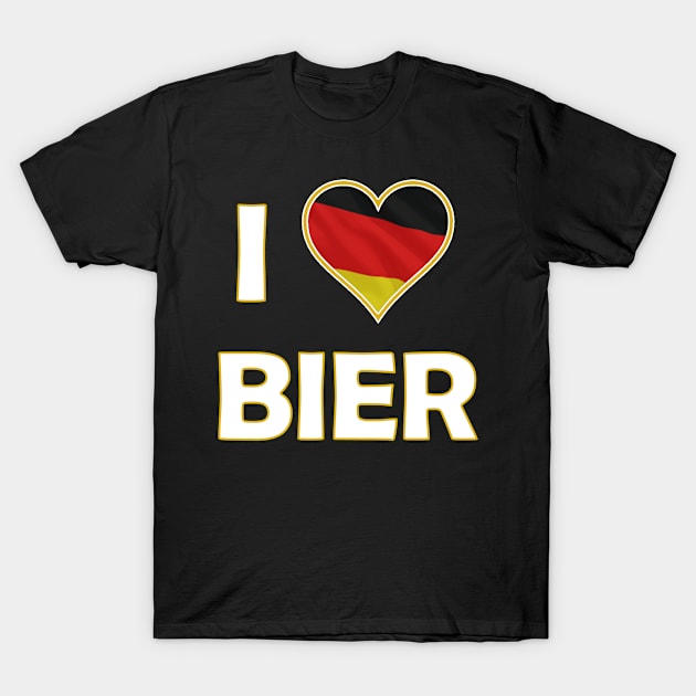 Ein Liebe Bier I Love Beer Oktoberfest T-Shirt by Epic Shirts